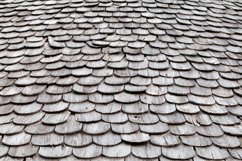 Close-up of Wood Shingles